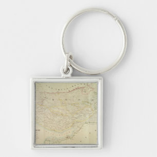 Map of Kutch and Runn, India, 1854 Key Ring