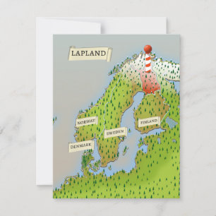 Map Of Lapland
