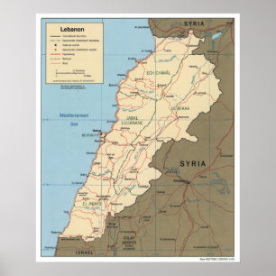 Map of Lebanon (2000) Poster