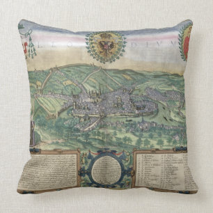 Map of Liege, from 'Civitates Orbis Terrarum' by G Cushion