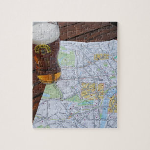 Map of London City Centre Jigsaw Puzzle