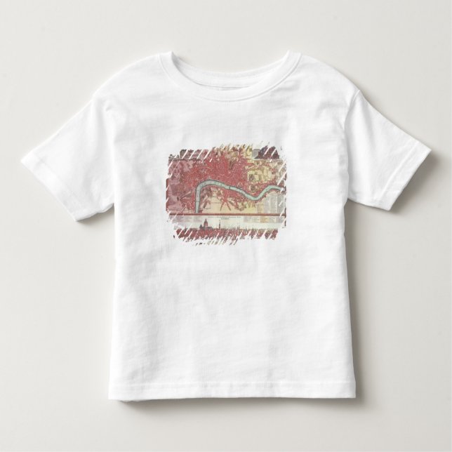 Map of London Toddler T-Shirt (Front)