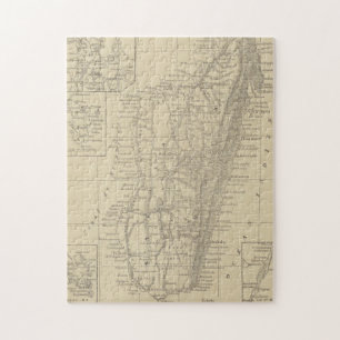 Map of Madagascar Jigsaw Puzzle