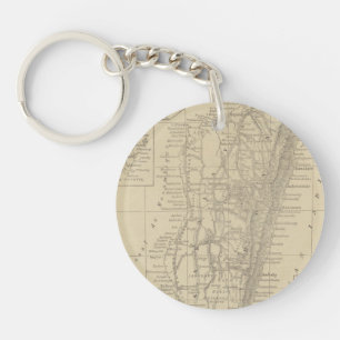 Map of Madagascar Key Ring