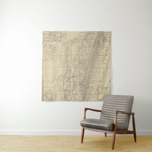 Map of Madagascar Tapestry