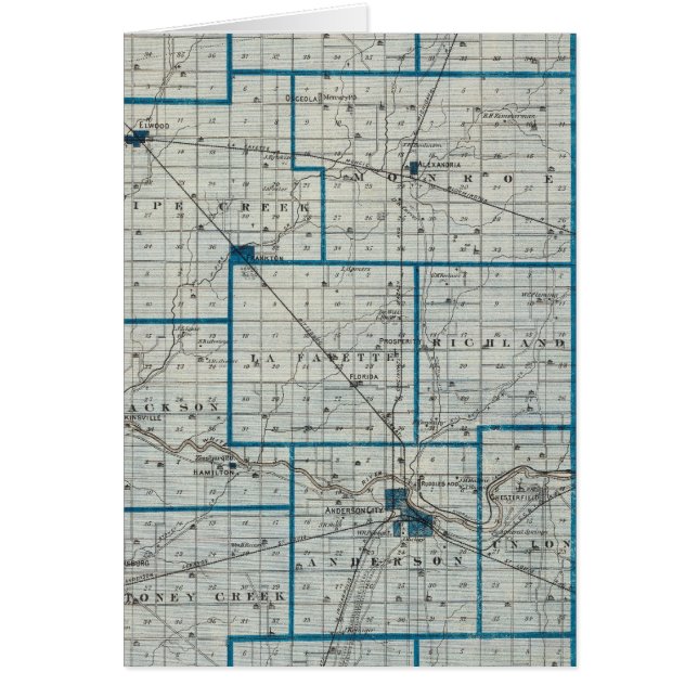 Map of Madison County (Front)