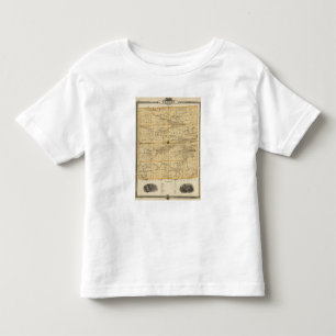 Map of Madison County, State of Iowa Toddler T-Shirt