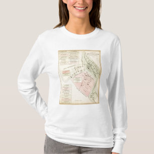 Map of Mannington, West Virginia T-Shirt