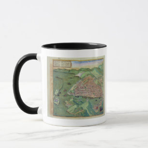 Map of Marseilles, from 'Civitates Orbis Terrarum' Mug