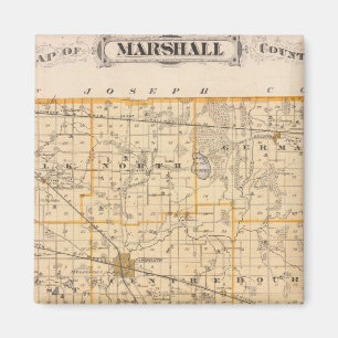 Map of Marshall County Magnet