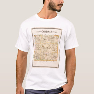 Map of Marshall County T-Shirt