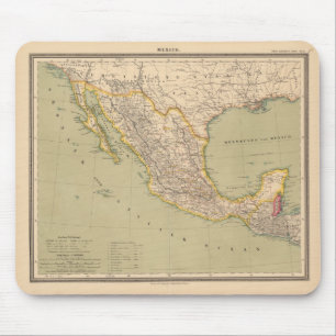 Map of Mexico Mouse Pad