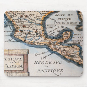 Map of Mexico or New Spain 1625 Mouse Pad