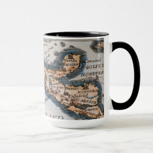 Map of Mexico or New Spain 1625 Mug