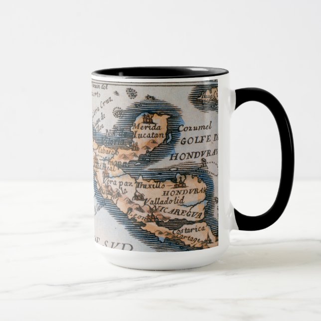 Map of Mexico or New Spain | 1625 Mug (Right)
