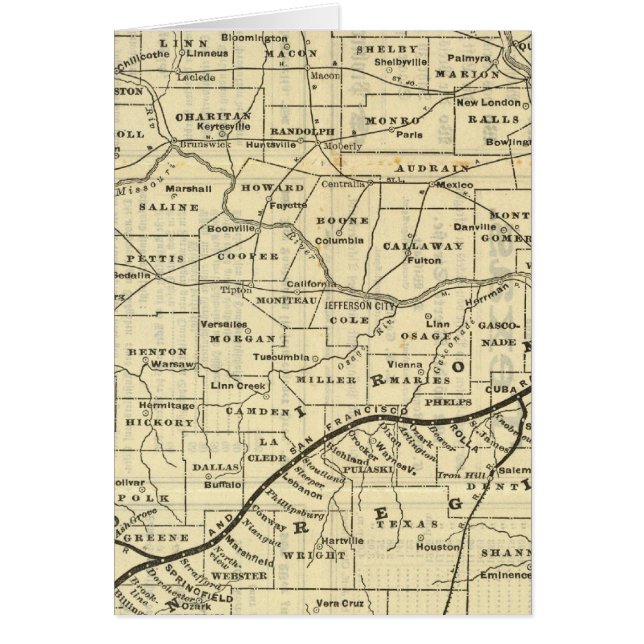 Map of Missouri 2 (Front)