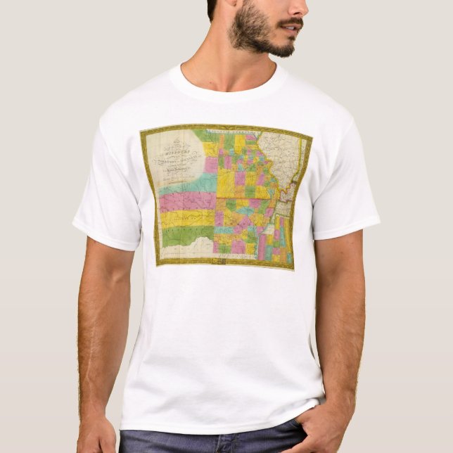 Map of Missouri T-Shirt (Front)