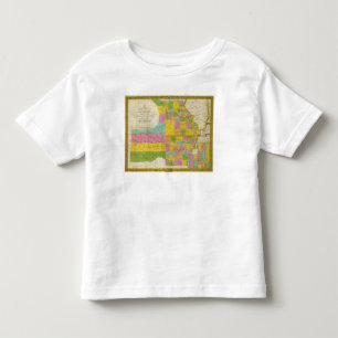 Map of Missouri Toddler T-Shirt