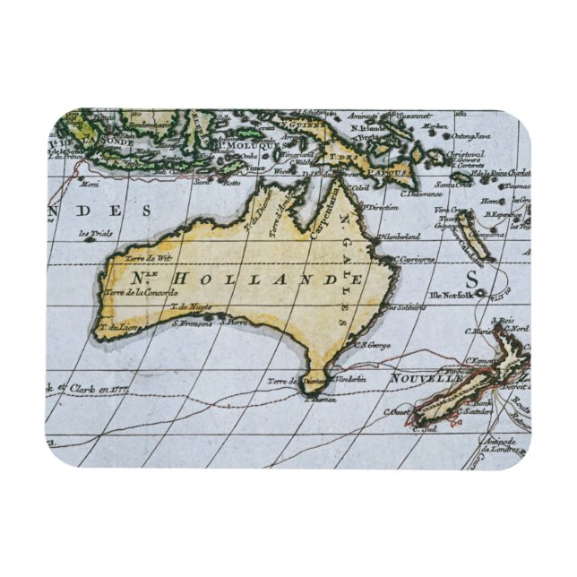 Map of New Holland Magnet (Horizontal)