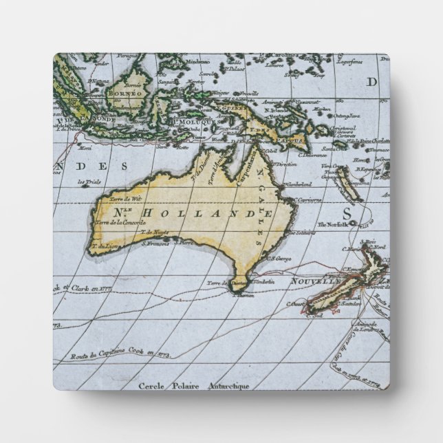 Map of New Holland Plaque (Front)