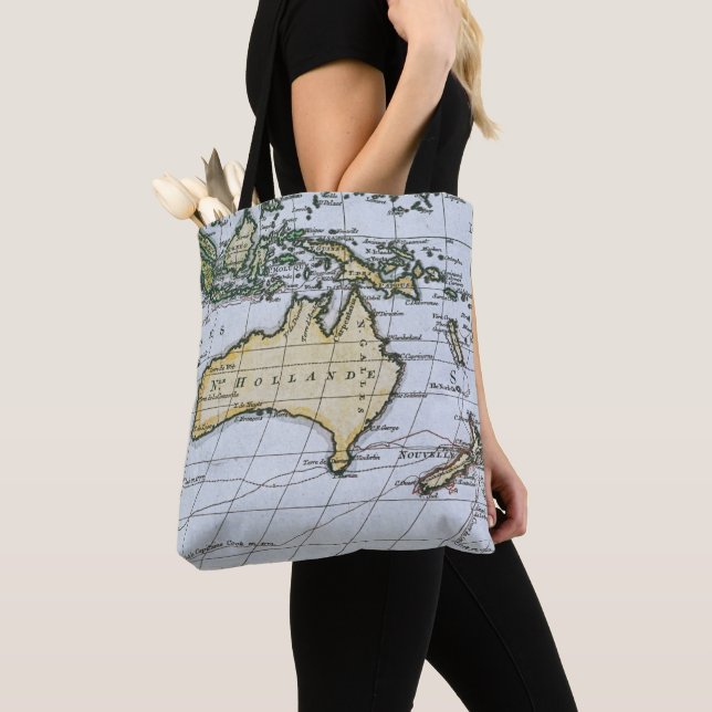 Map of New Holland Tote Bag (Close Up)