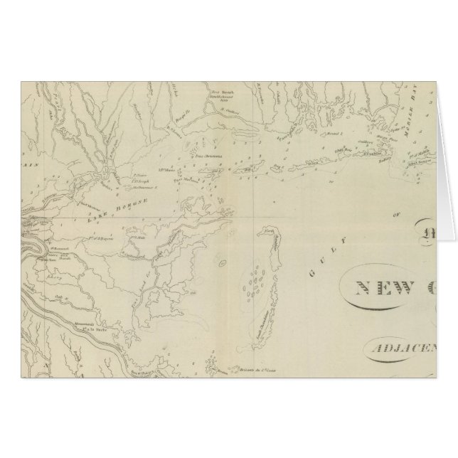 Map of New Orleans (Front Horizontal)