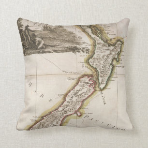 Map of New Zealand Cushion