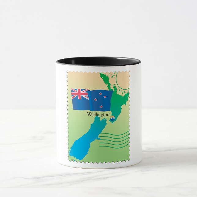 Map Of New Zealand Mug (Creator Uploaded)