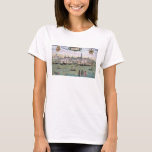 Map of Nijmegen, from 'Civitates Orbis Terrarum' b T-Shirt