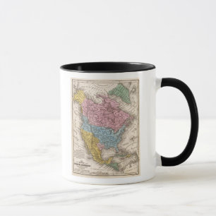 Map of North America 2 Mug