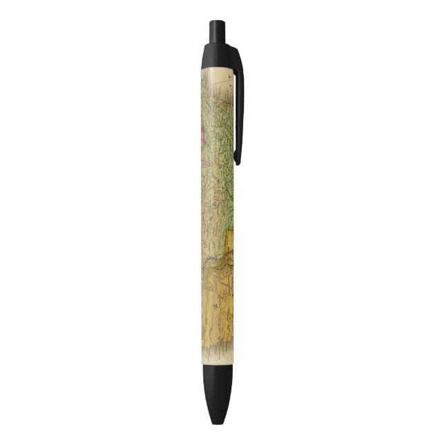 Map of North America 3 Black Ink Pen (Bottom (Vertical))