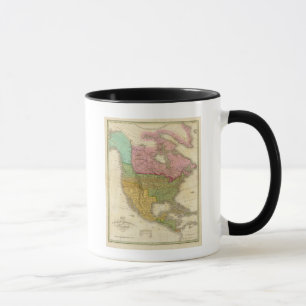 Map of North America 3 Mug