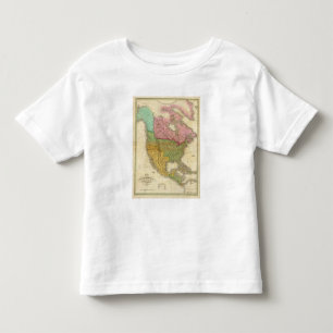 Map of North America 3 Toddler T-Shirt