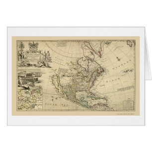 Map of North America by Herman Moll 1715