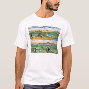 Map of Orleans and Bourges, from 'Civitates Orbis T-Shirt