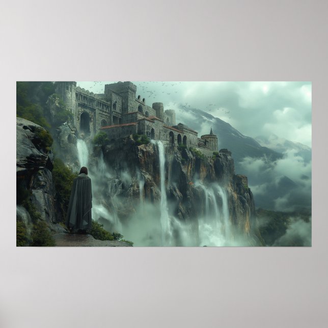 Map of Orth Home & Office Decor Poster (Front)