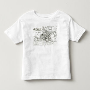 Map of Oxford, 1643 Toddler T-Shirt
