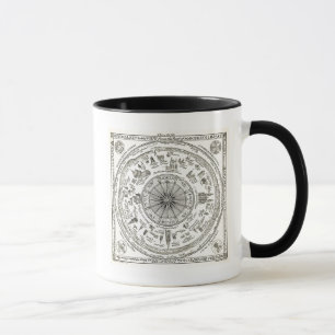 Map of Oxford view from the Bodleian Library Mug
