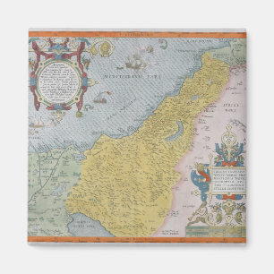 Map of Palestine Magnet