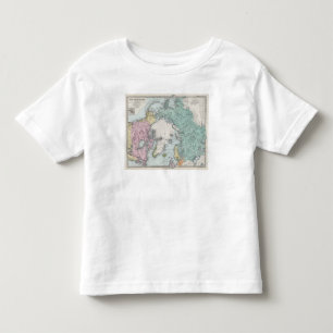 Map of Polar Seas Toddler T-Shirt
