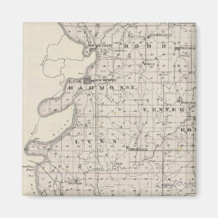 Map of Posey County Magnet