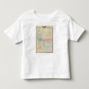 Map of Quincy City Toddler T-Shirt