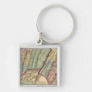 Map of Randolph, Pendleton counties Key Ring