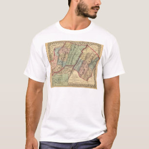 Map of Randolph, Pendleton counties T-Shirt