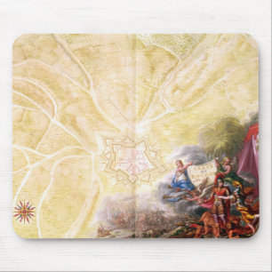 Map of Rocroi, from 'Atlas de Louis XIV' Mouse Pad
