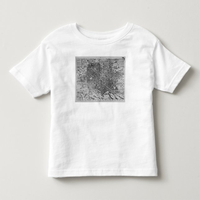 Map of Rome, 1579 Toddler T-Shirt (Front)