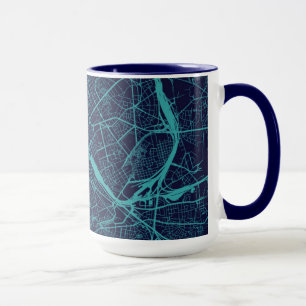 Map of Rome Mug