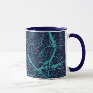 Map of Rome Mug