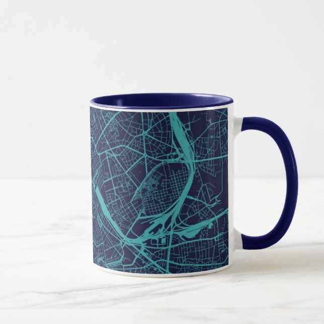 Map of Rome Mug (Right)