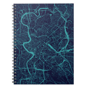 Map of Rome Notebook